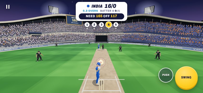 Batting under the floodlights